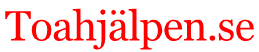 Toahjalpen – Textiler & Sömnad